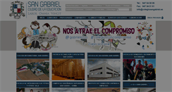 Desktop Screenshot of colegiosangabriel.es
