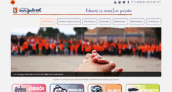 Desktop Screenshot of colegiosangabriel.com